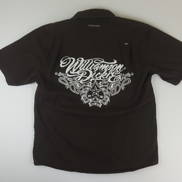 Dickies Williamson-Dickie Mechanic Work Shirt S/S - Picture 1 of 3